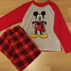 Mickey mouse christmas pajamas